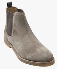 Next Grey Suede Chelsea Boots men