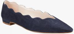 Next Navy Blue Belly Shoes women