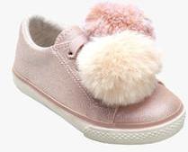 Next Pom Pom Trainers Pink Training Shoes girls