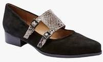 Next Signature Leather Buckle Detail Shoes women