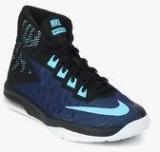 Nike Air Devosion Navy Blue Basketball Shoes Boys