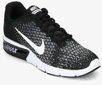 Nike Air Max Sequent 2 Black Running Shoes men