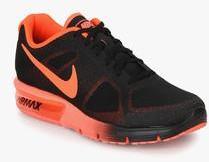 Nike Air Max Sequent Black Running Shoes men