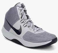 Nike Air Precision Grey Basketball Shoes men