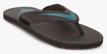 Nike Chroma Thong 4 Brown Flip Flops men