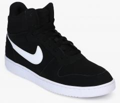 Nike Court Borough Mid Black Sneakers men