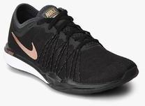 Nike Dual Fusion Tr Hit Black Training Shoes women