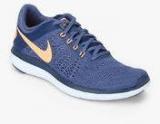 Nike Flex 2016 Rn Blue Running Shoes women