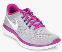 Nike Flex 2016 Rn Grey Running Shoes women