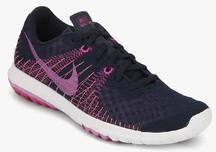 Nike Flex Fury Navy Blue Running Shoes women