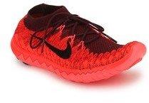 Nike Free 3.0 Flyknit Maroon Running Shoes women