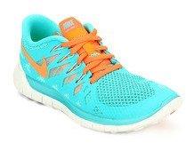 Nike Free 5.0 Aqua Blue Running Shoes women