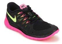 Nike Free 5.0 Black Running Shoes women