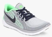 Nike Free 5.0 Grey Running Shoes boys