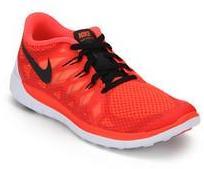 Nike Free 5.0 Red Running Shoes boys