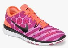 Nike Free 5.0 Tr Fit 5 Prt Purple Running Shoes women