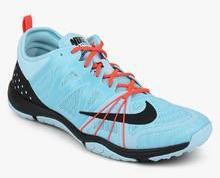 Nike Free Cross Compete Blue Training Shoes women