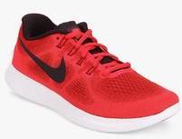 Nike Free Rn 2017 Red Running Shoes women