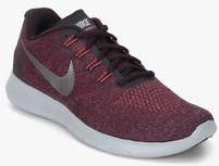 Nike Free Rn 2017 Wine Running Shoes men