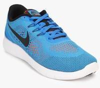 Nike Free Rn Blue Running Shoes boys