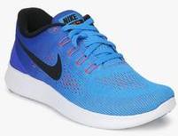 Nike Free Rn Blue Running Shoes women