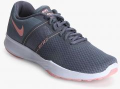 Nike Grey Mesh Training Shoes women