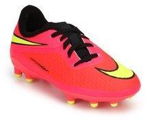 Nike Jr Hypervenom Phelon Fg Red Football Shoes boys