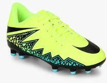 Nike Jr Hypervenom Phelon Ii Fg Green Football Shoes girls