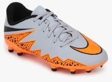 Nike Jr Hypervenom Phelon Ii Fg Grey Football Shoes boys