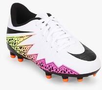 Nike Jr Hypervenom Phelon Ii Fg White Football Shoes boys