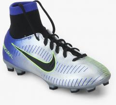 Nike Jr Mercurial Vctry 6 Df Njr Fg Silver Football Shoes girls