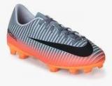 Nike Jr Mercurial Victory Vi Cr7 Fg Grey Football Shoes Girls