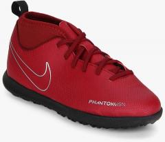 Nike Jr Phantom Vsn Club Df Tf Red Football Shoes girls