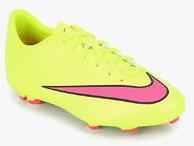 Nike Jrercurial Victory V Fg Lemon Football Shoes boys