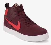 Nike Liteforce Iii Mid Maroon Sneakers men