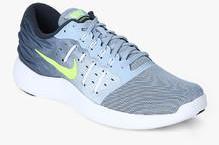 Nike Lunarstelos Blue Running Shoes men