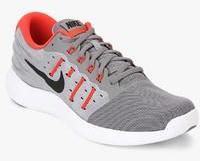 Nike Lunarstelos Grey Running Shoes men