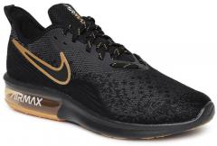 Nike Men Black Air Max Sequent 4 Sneakers