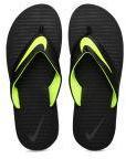 Nike Men Black&Lime Green Thong Flip Flops Men