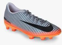 Nike Mercurial Vortex Iii Cr7 Fg Grey Football Shoes men