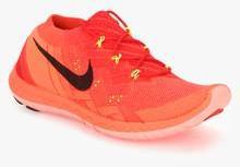 Nike Orange Running Shoes women