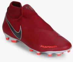 Nike Phantom Vsn Academy Df Maroon Football Shoes women