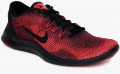 Nike Red Textile Running Shoes men