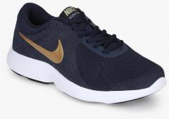 Nike Revolution 4 Navy Blue Running Shoes women