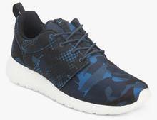 Nike Roshe One Print Navy Blue Running Shoes men