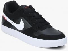 Nike Sb Delta Force Vulc Black Skateboarding Shoes women