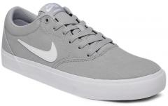 NIKE Unisex Grey SB CHARGE Skateboarding Shoes