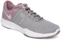 Nike Women Grey City Trainer Training Shoes