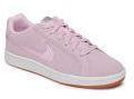 Nike Women Pink COURT ROYALE PREM Suede Sneakers