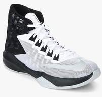 Nike Zoom Devosion White Basketball Shoes men